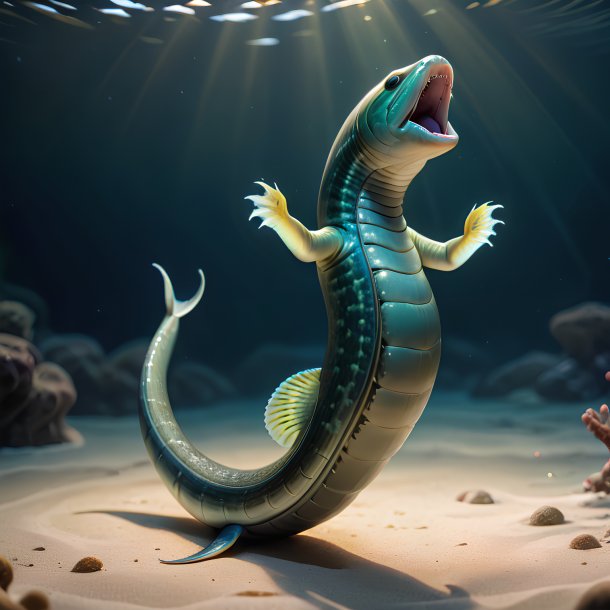 Picture of a dancing eel