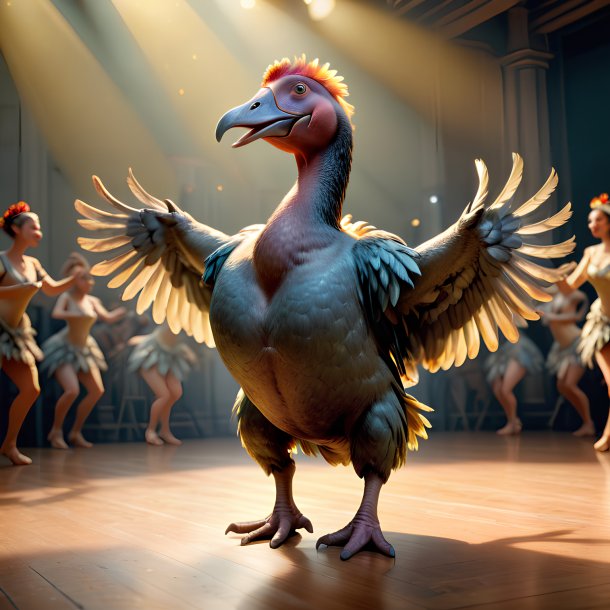 Picture of a dancing dodo