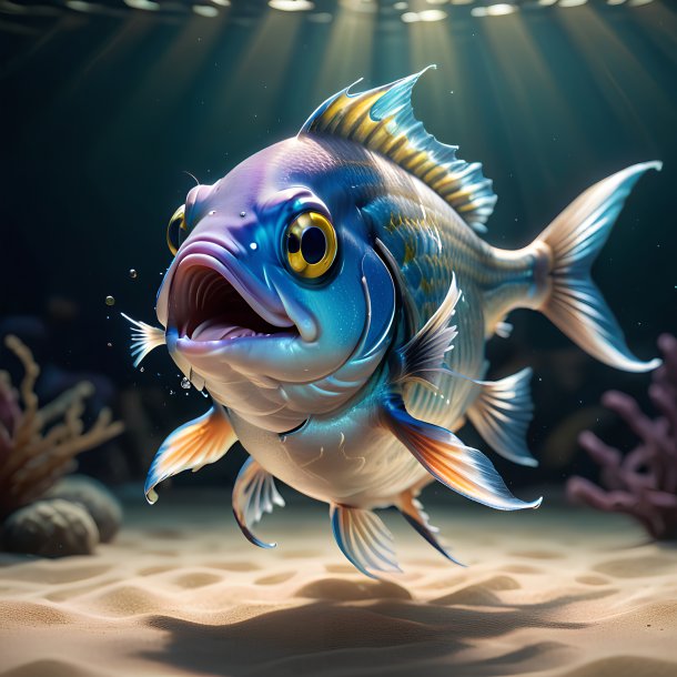 Picture of a dancing fish