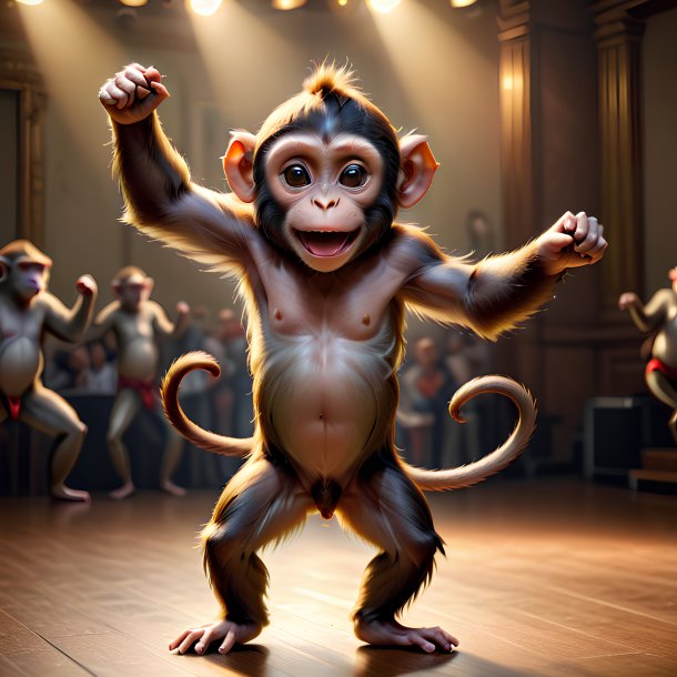 Picture of a dancing monkey