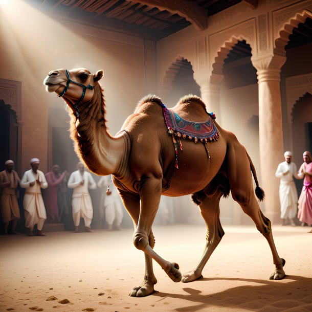 Picture of a dancing camel