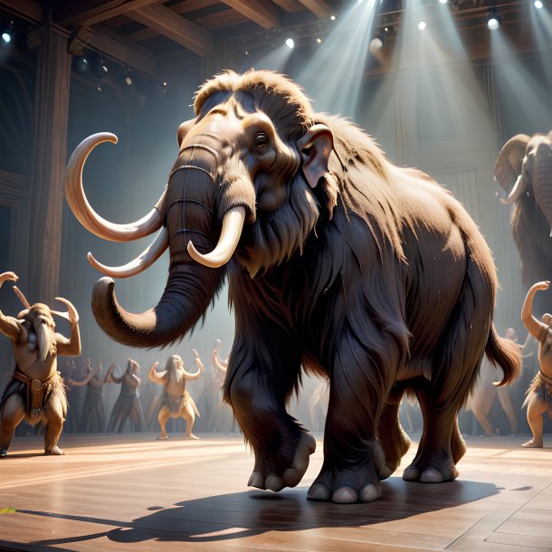 Picture of a dancing mammoth