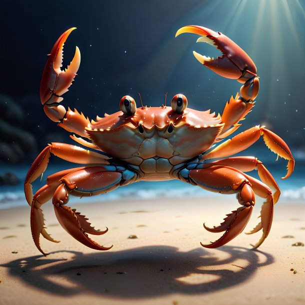 Picture of a dancing crab