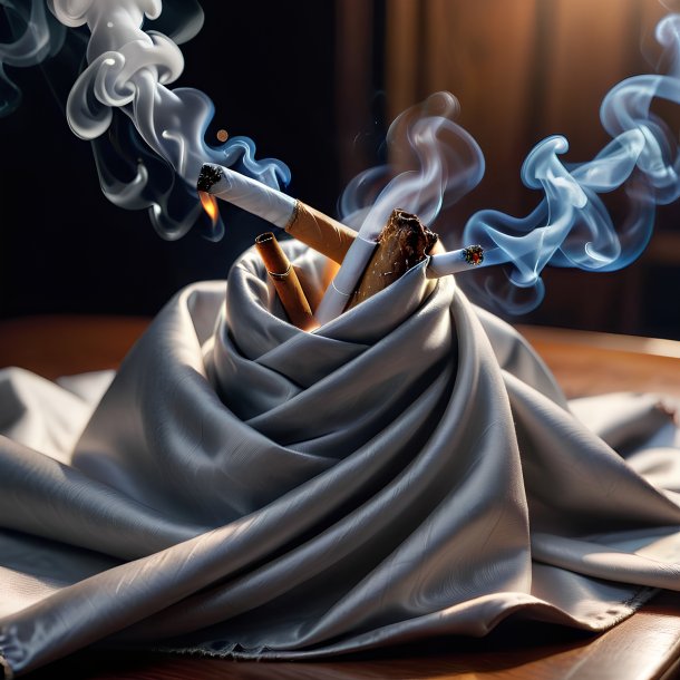 Picture of a smoking cloth