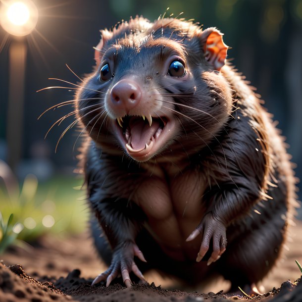 Picture of a threatening mole