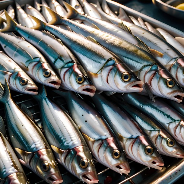 Picture of a threatening sardines