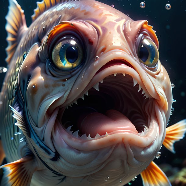 Picture of a crying fish