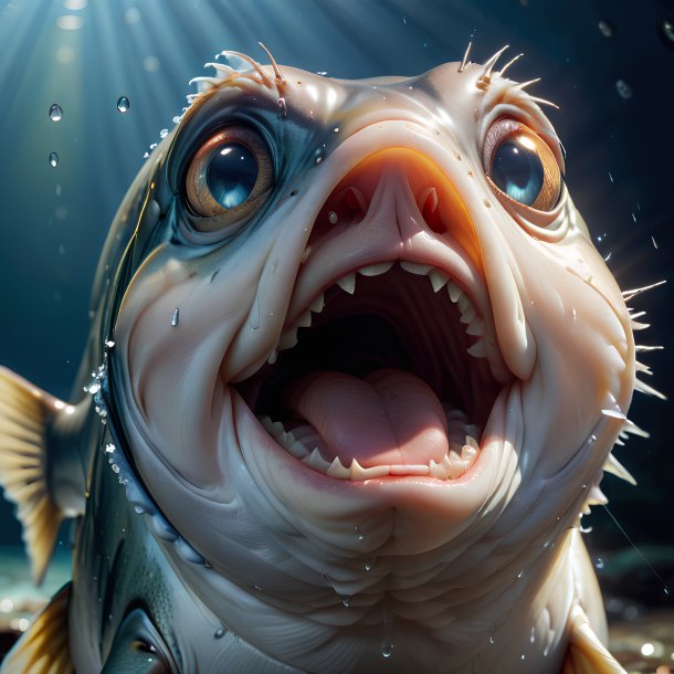 Picture of a crying haddock