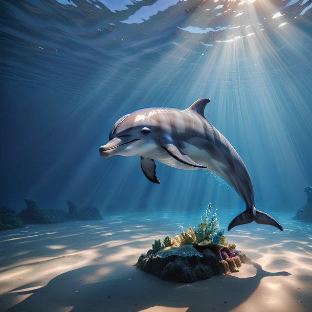 Picture of a waiting dolphin