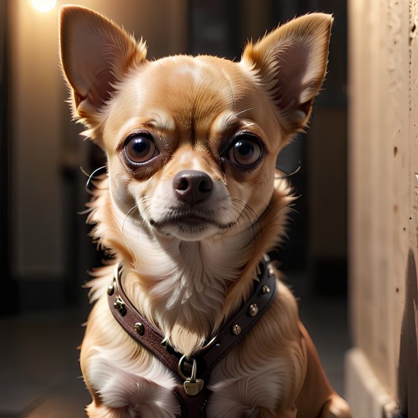 Picture of a waiting chihuahua