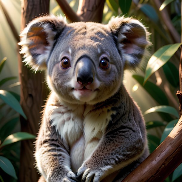 Foto de un koala de espera