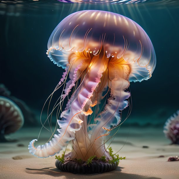 Picture of a waiting jellyfish