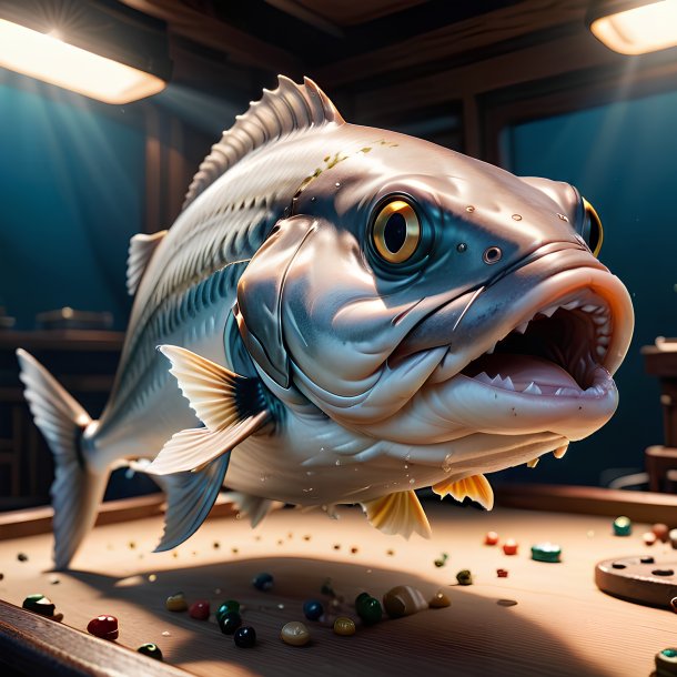 Picture of a playing haddock