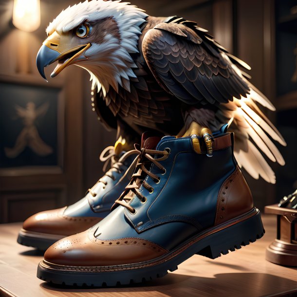 Photo d'un aigle de chaussures