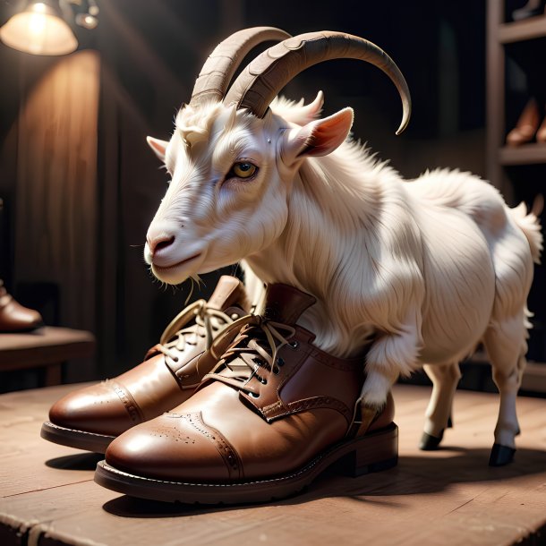 Picture of a shoes goat