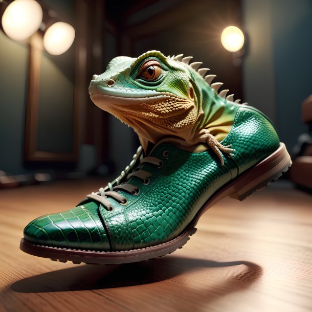 Photo d'un lézard de chaussures