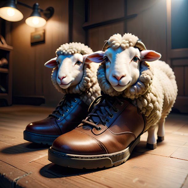 Picture of a shoes sheep