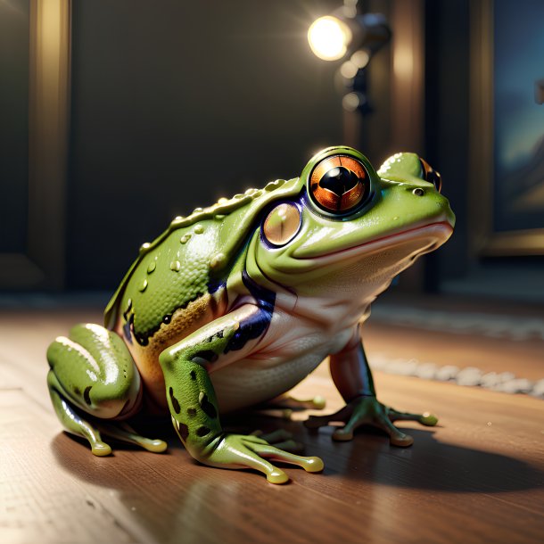 Picture of a shoes frog