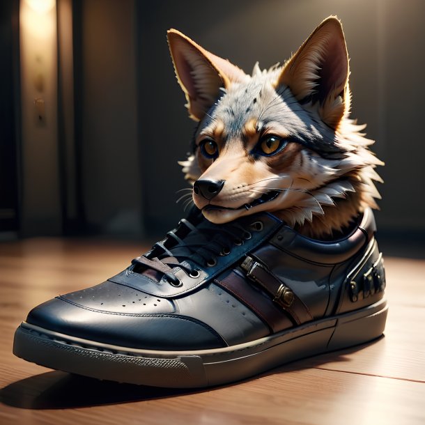 Picture of a shoes jackal