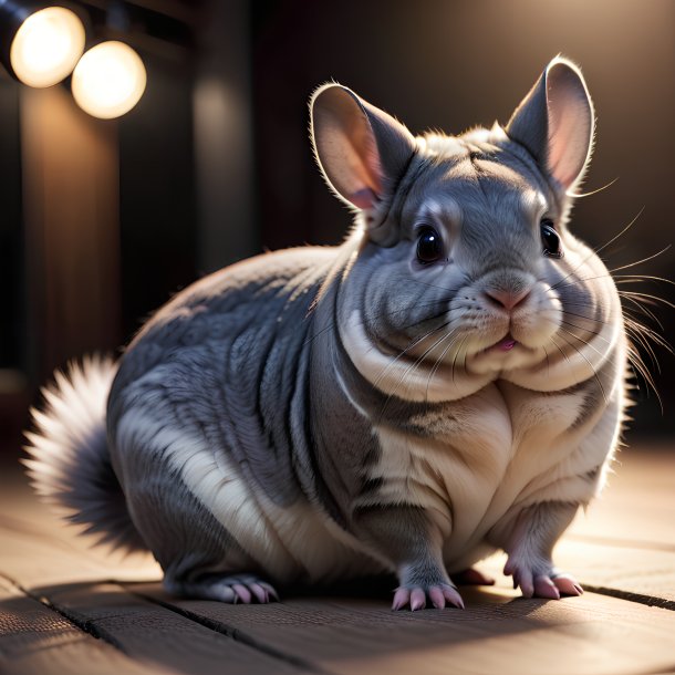 Picture of a shoes chinchillas