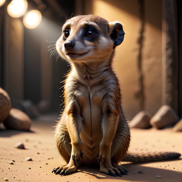 Picture of a shoes meerkat