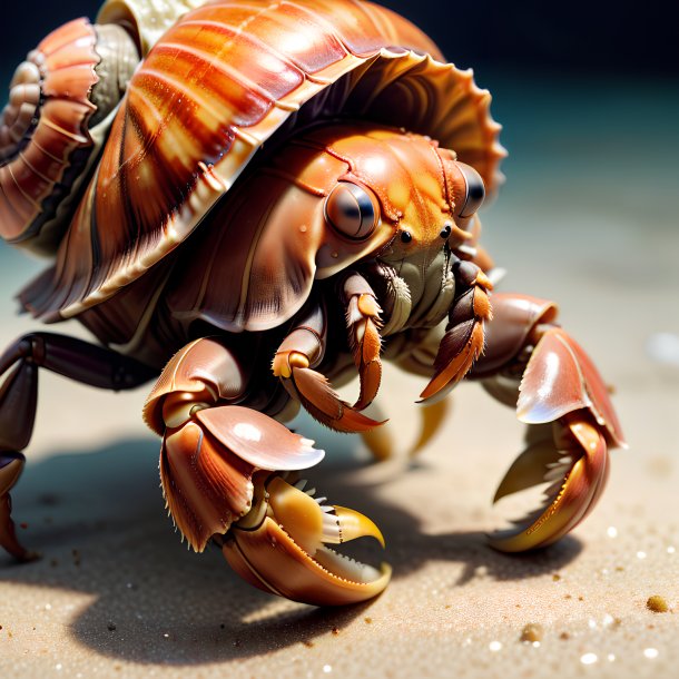 Picture of a shoes hermit crab