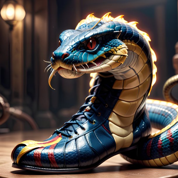 Picture of a shoes king cobra