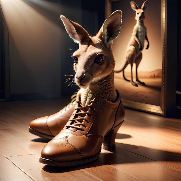 Picture of a shoes kangaroo