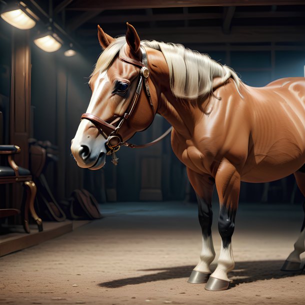 Foto de un caballo de zapatos