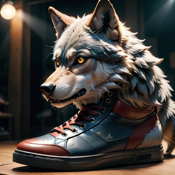 Picture of a shoes wolf