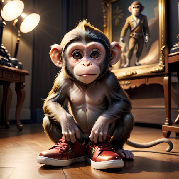 Picture of a shoes monkey