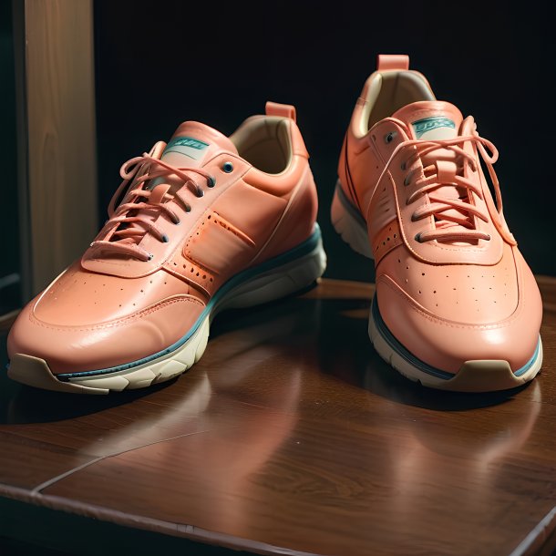 Picture of a shoes salmon