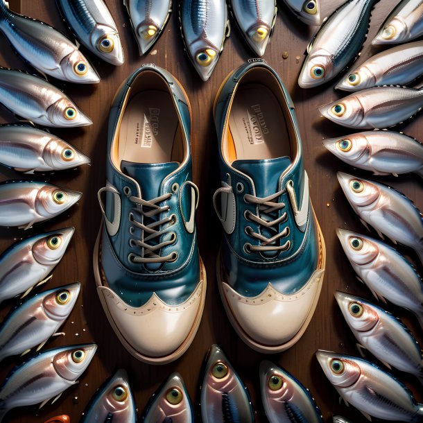 Picture of a shoes sardines