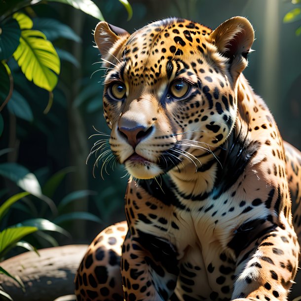 Image d'un être né jaguar