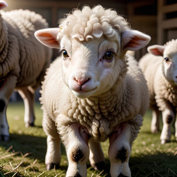 Image d'un mouton né d'un être