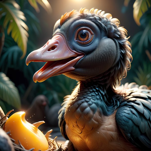 Picture of a being born dodo