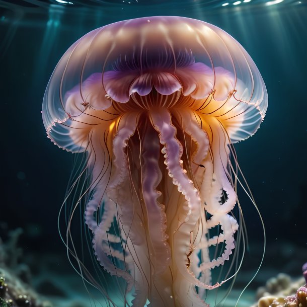 Picture of a being born jellyfish