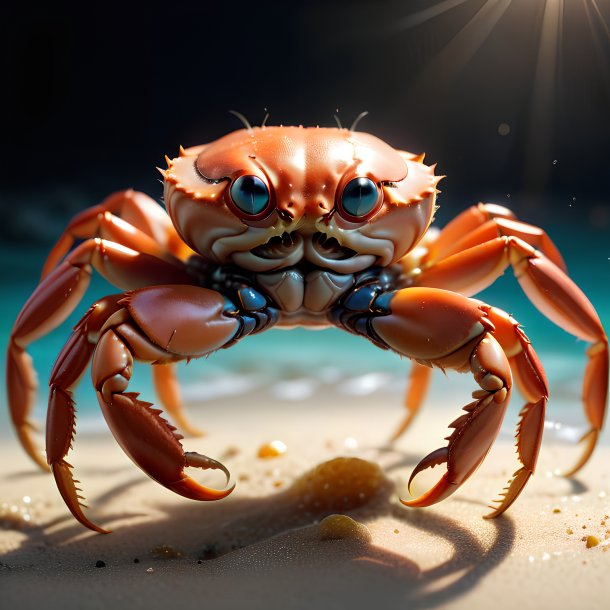 Picture of a being born crab