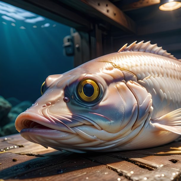 Picture of a resting haddock