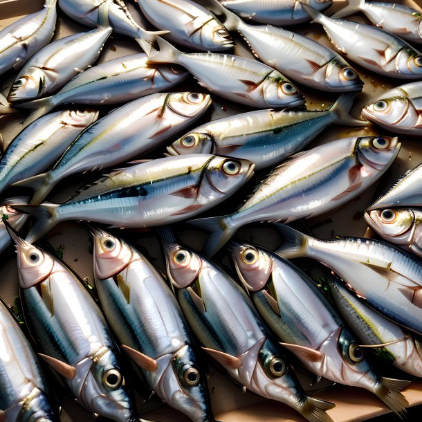 Imagem de uma sardinha em repouso