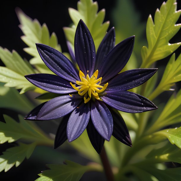 Picture of a black starwort