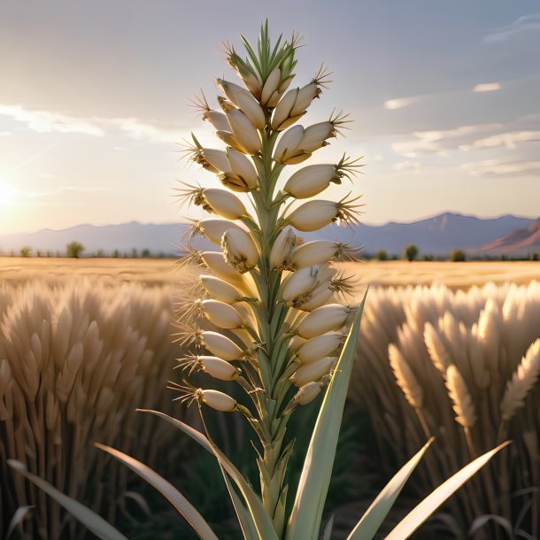 Imagem de uma yucca de trigo