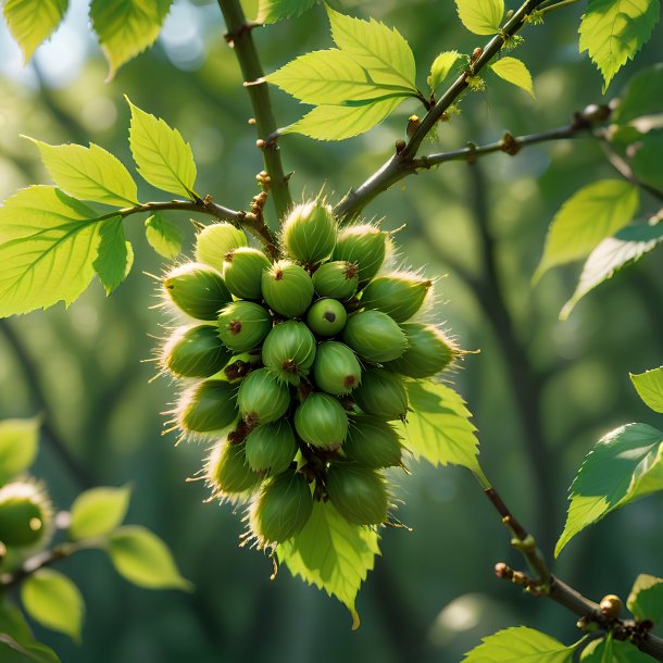 Image of a green hazel