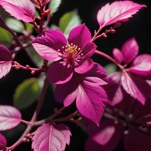 Picture of a magenta uva ursi