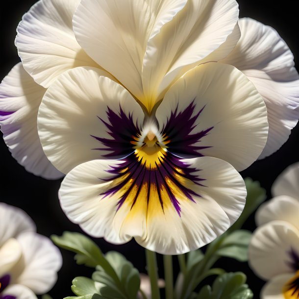 Pic of a ivory pansy