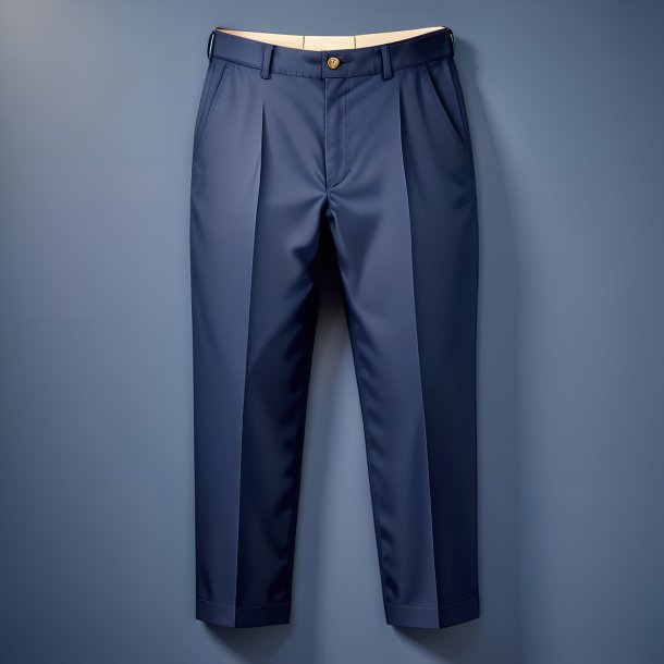 Clipart d'un pantalon bleu marine à partir de papier