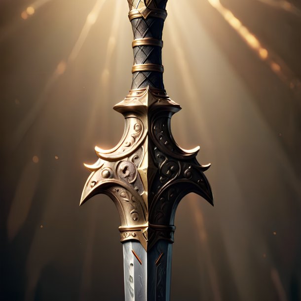 Depiction of a olden king's spear