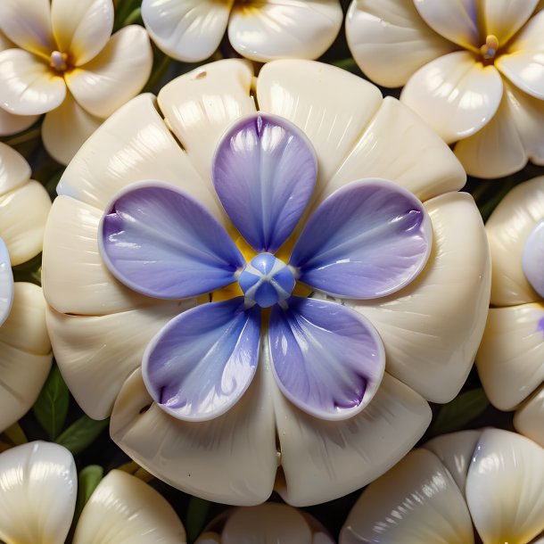 Image of a ivory periwinkle