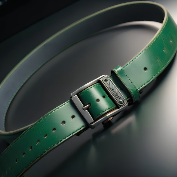 Pic d'une ceinture verte de métal