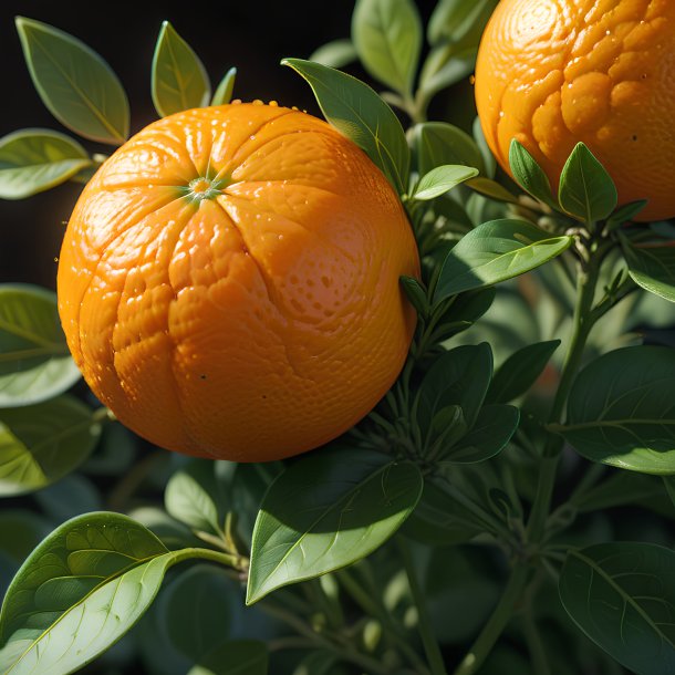 Ilustração de uma lucerne laranja